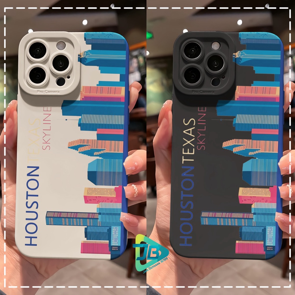 CUSTOM CASE SOFTCASE SILIKON PROCAMERA HOUSTION CUSTOM IPHONE 6 6S 7 7+ 8 8+ X XS MAX 11 12 13 14 PRO MAX  JB6759