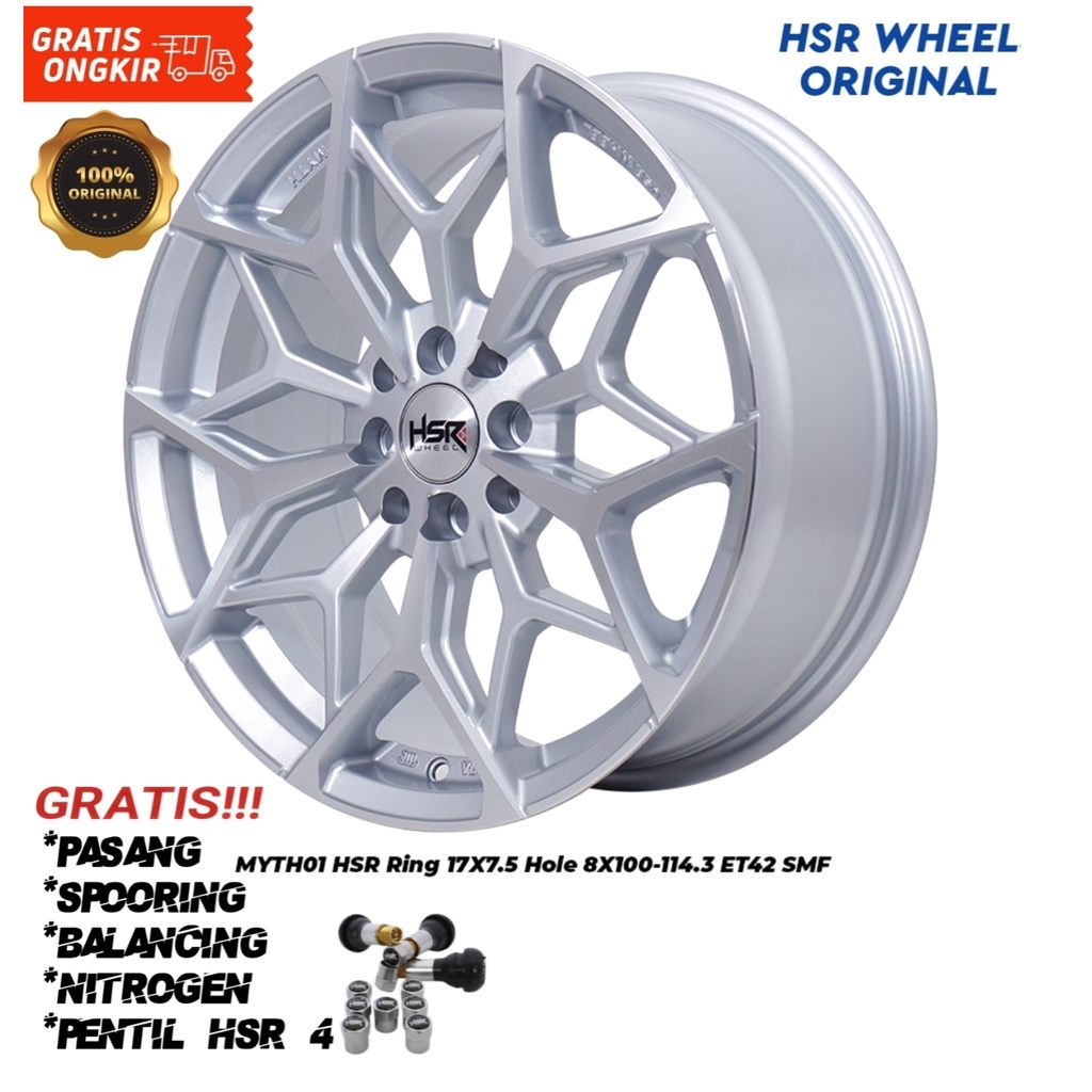 Velg Mobil Hsr Wheel Cocok Untuk Mobil City All New, Civic hsr myth 01