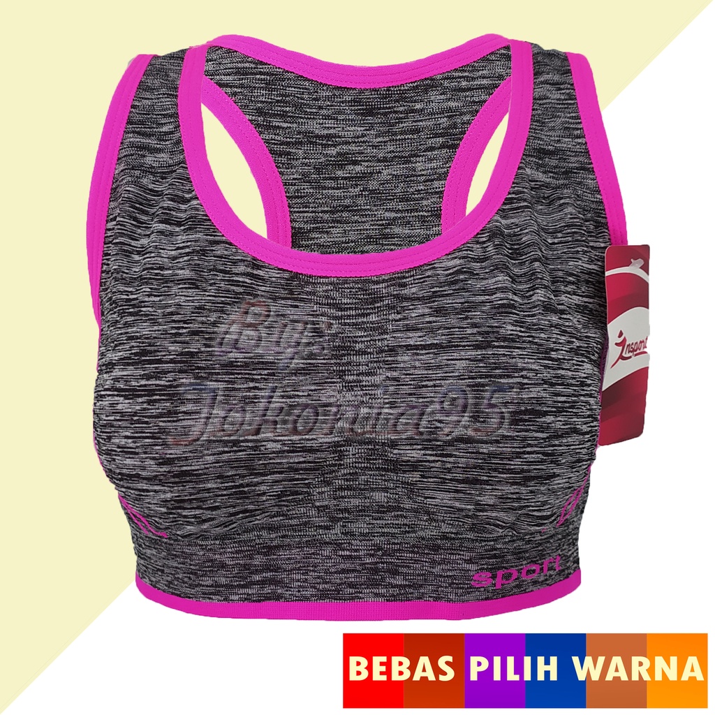 Insport Bra Olahraga Fitness Yoga Gym Art 2198