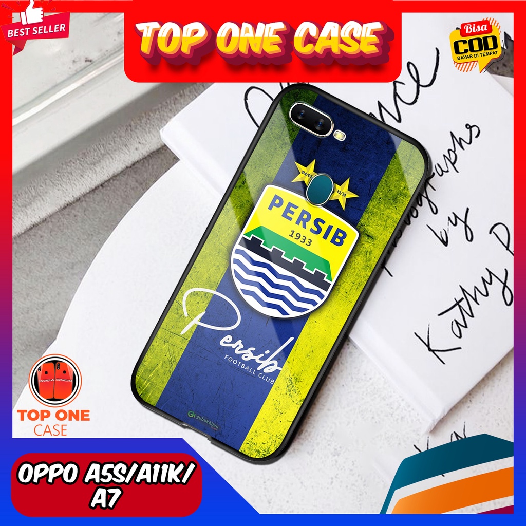 Case OPPO A5S / A12 /A7 / A11K - Casing OPPO A5S / A7 / A11K Terbaru Top One Case [ MOTIF SEPAK BOLA