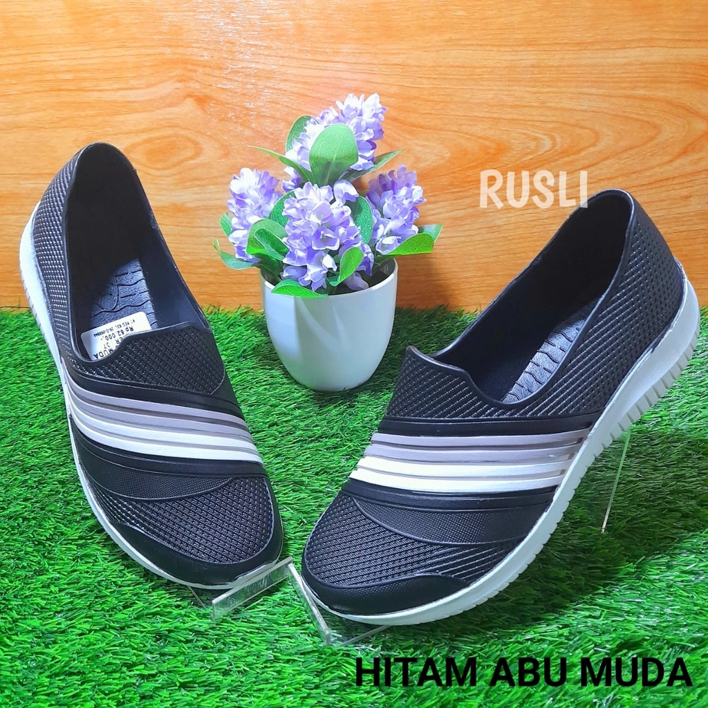 (COD) Sepatu Sport Slip On Wanita ATT SWL 482