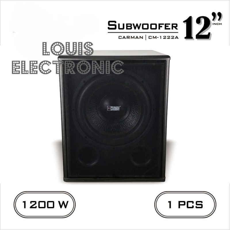 Subwoofer Aktif 12&quot; Subwoofer Karaoke CARMAN CM 1222A CM-1222A ORIGINAL