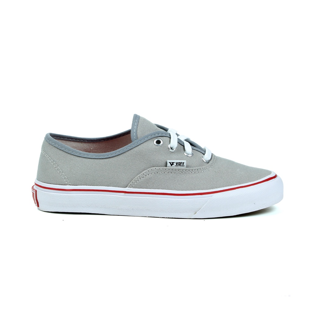 Voff - Sepatu Sneakers Pria Wanita Authentic Grey