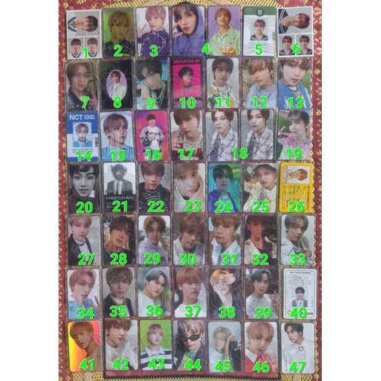 [1] HAECHAN NCT DREAM 127 BACK TO SCHOOL KIT ID CARD PHOTO B2S SEASON GREETING 2021 2022 KEYCARD BEN
