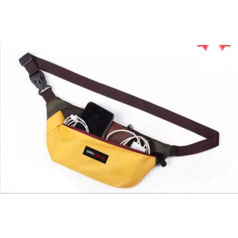 Waist Bag Tas Selempang Sling Pinggang Pria Wanita Cowok Cewek Waistbag Slingbag Korea Branded Murah