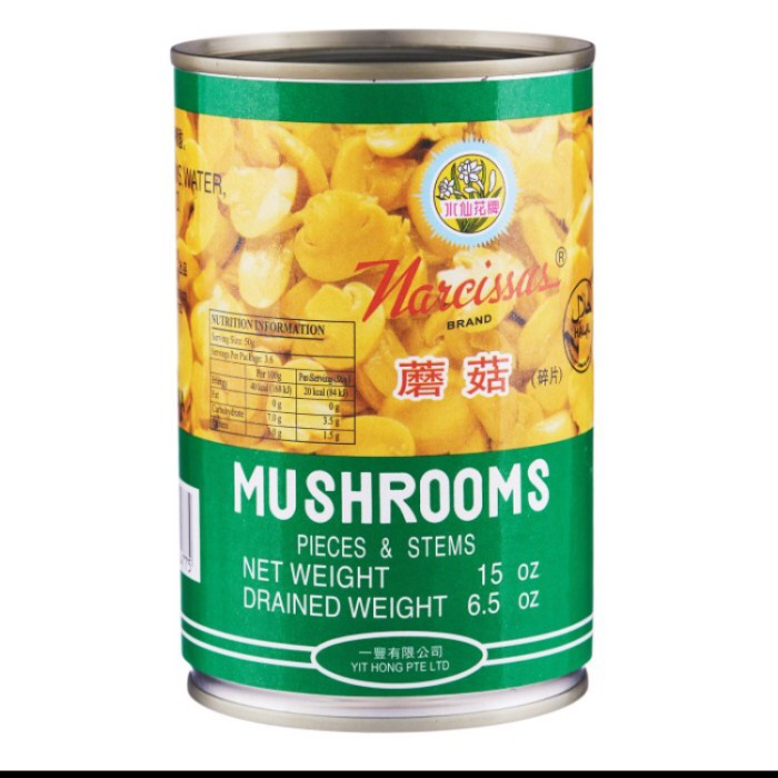 

Narcicus mushroon 15oz can