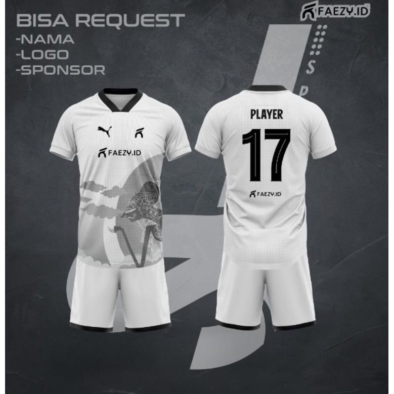 Jersey Futsal/Bola Wayang Kulit Full Printing