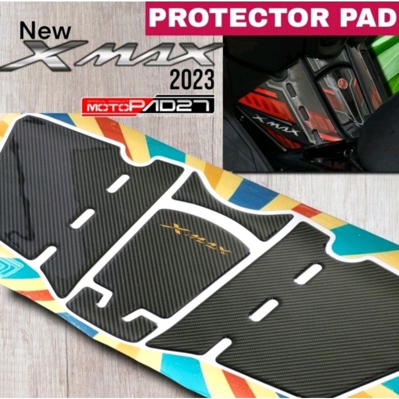 Motopad27 Stiker yamaha New Xmax Stiker timbul Tankpad Deckpad New Xmax 2023