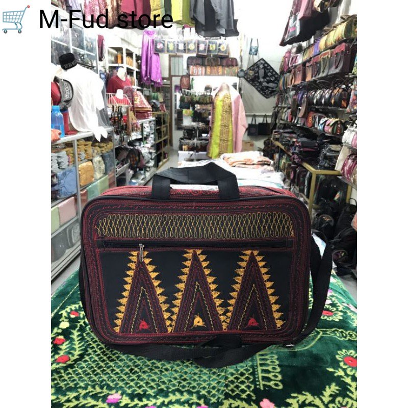 Tas Selempang Laptop khas Aceh