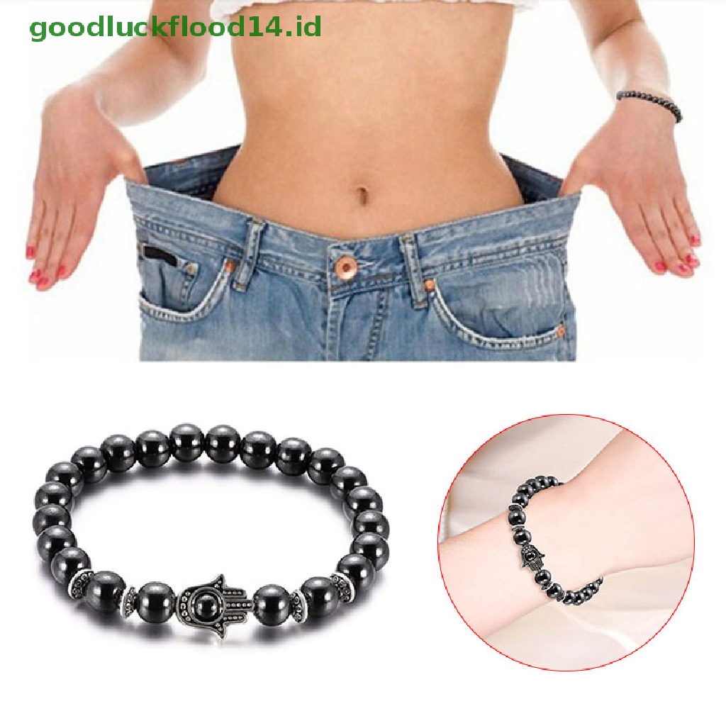 [GOOGFOUR] Mix Style Gelang Magnet Beads Batu Hematite Perawatan Kesehatan Pesona Perhiasan Hadiah [TOP]