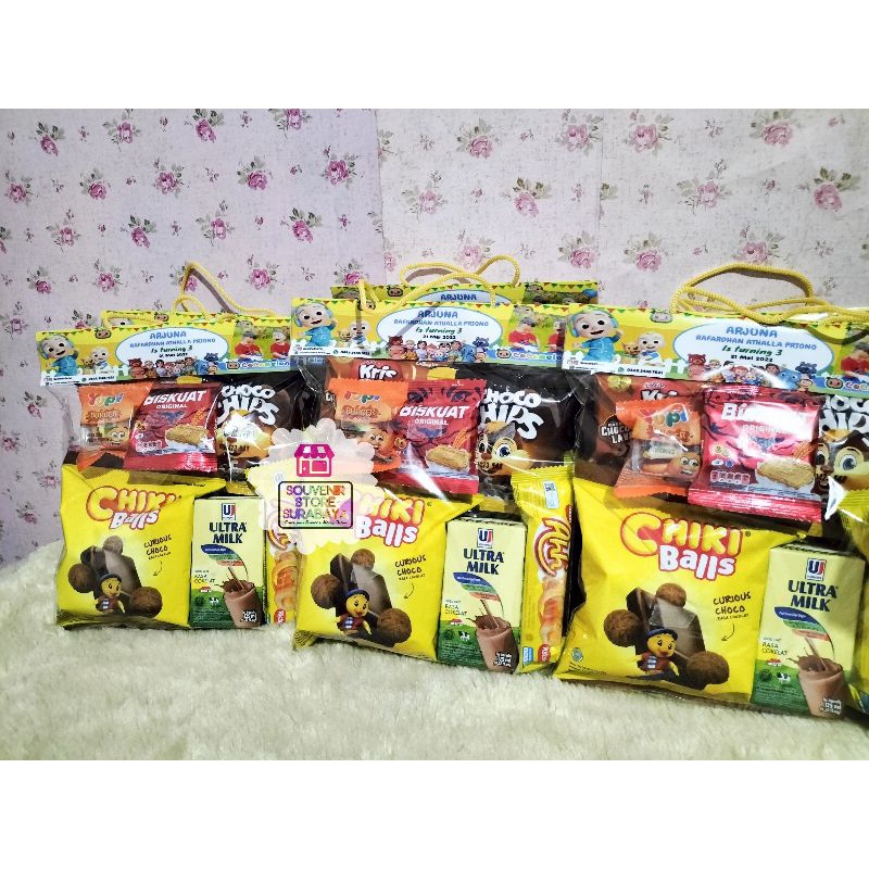 Paket snack Biskuat / Paket Snack Ultah / Snack Ultah Kemas Hangtag / Bingkisan Ultah Murah / Hampers Snack Anak / Paket Snack Ulang Tahun / Snack Ultah Surabaya