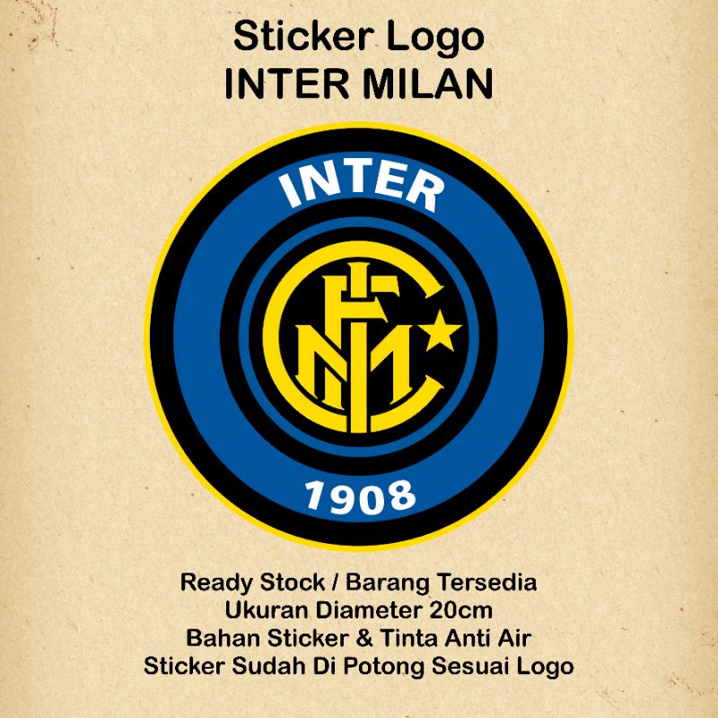 Stiker Inter Milan Sticker Inter Milan Stiker Logo Inter Milan Logo Inter Milan Liga Italia