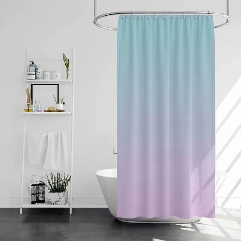 (SerbaSerbi)Gorden Kamar Mandi Bahan Polyester Tirai Pintu Kamar Mandi Dan Jendela Tebal dan Halus 180cm x 180 cm