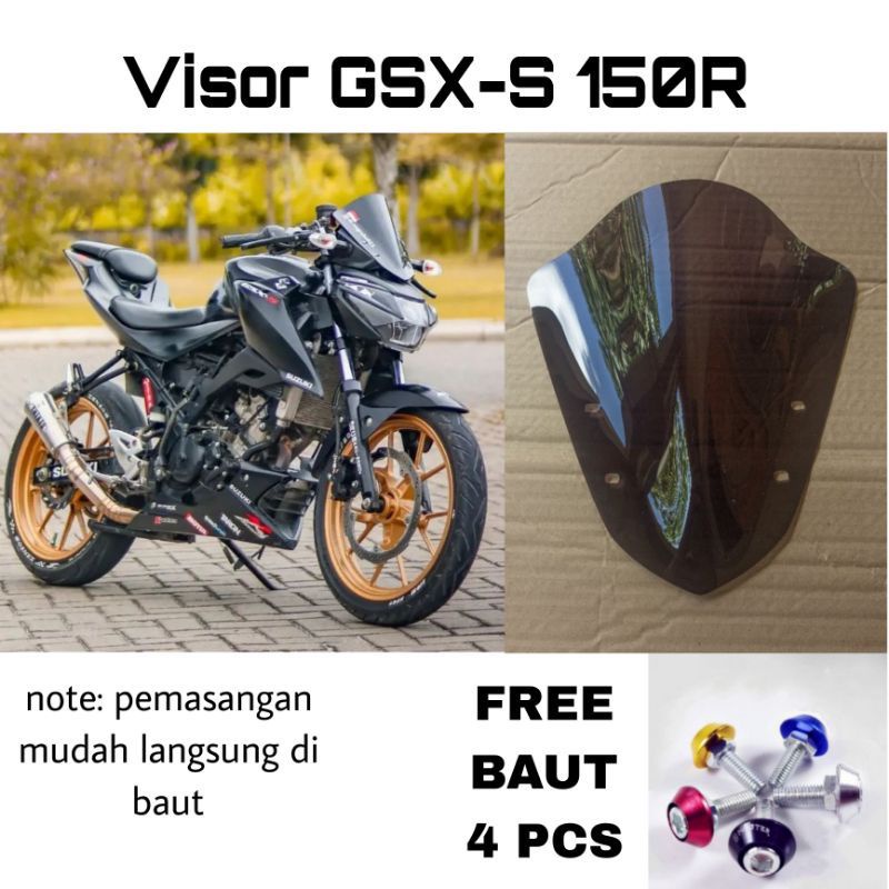 visor jenong GSX-S 150R free baud