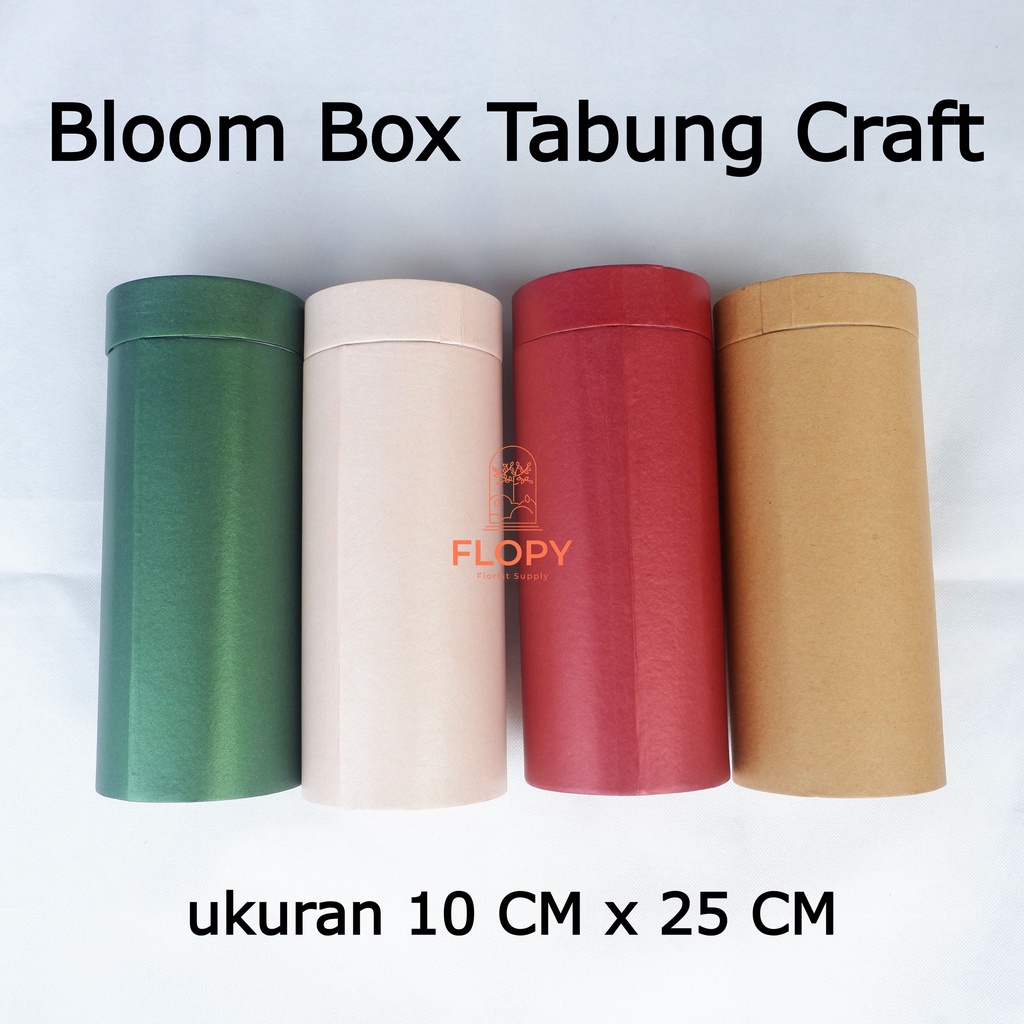 

[ 10 CM x 25 CM ] Bloom Box Craft & [ 12 CM X 17 CM ] Bloom Box Tabung 12 CM X 17 CM / Bloom Tabung