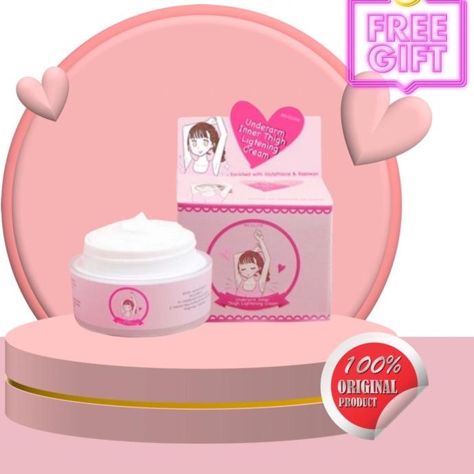 ☂ MS GLOW UNDERARM PEMUTIH KETIAK / SELANGKANGAN / LIPATAN HITAM ➽
