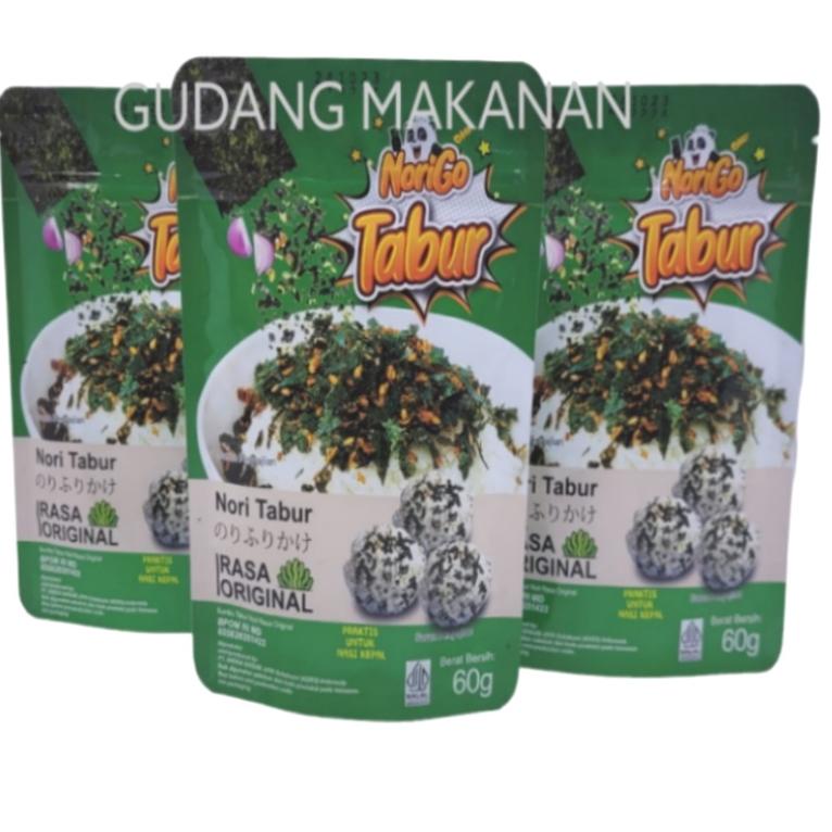 

Stock Banyak ★★ Nori Tabur Rumput Laut Panggang Original 60gr ▲