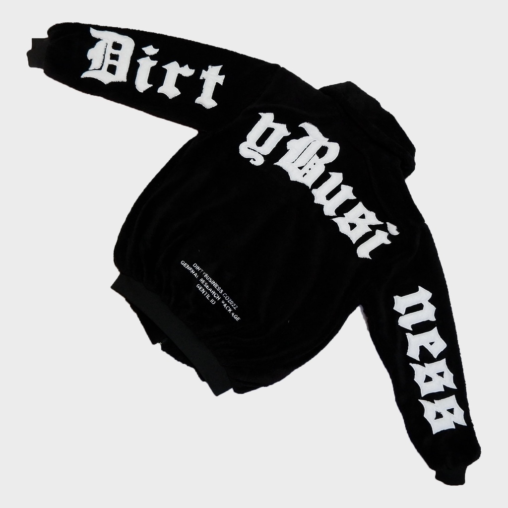 Gentil Sherpa Jacket Dirty Business Full Bordir Original