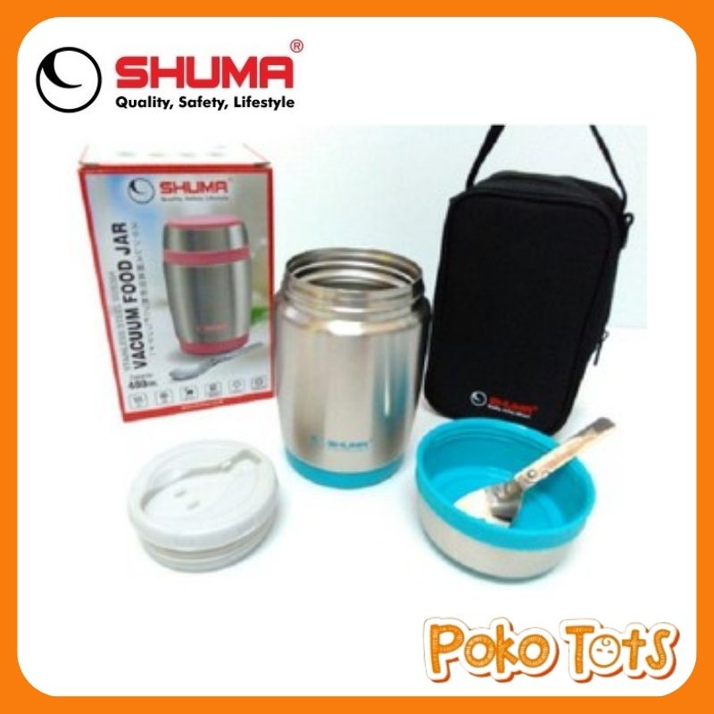 SHUMA Vacuum Food Jar Thermos 580ml Rantang Makanan Termos Stainless