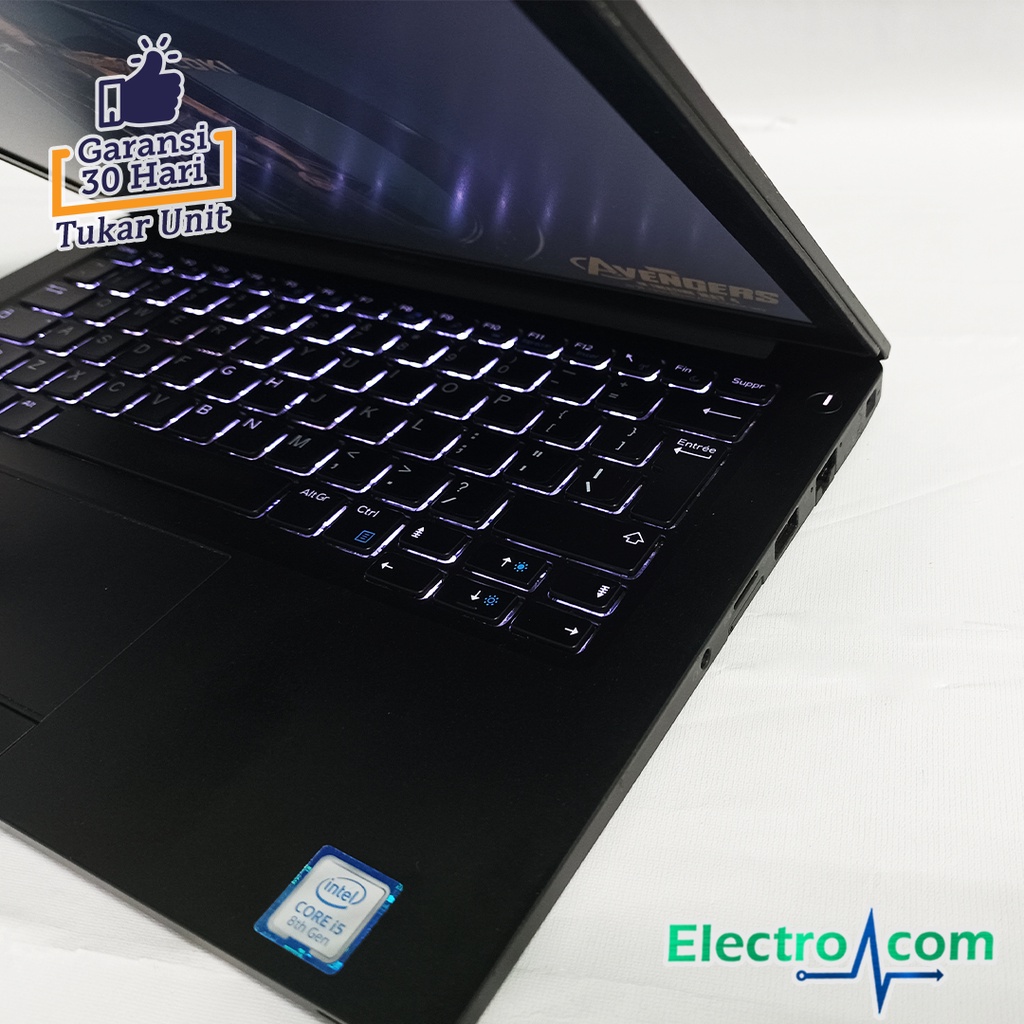 Laptop Dell Latitude E7290 Core i5 Gen8 RAM 16GB SSD 512GB Slim MULUS