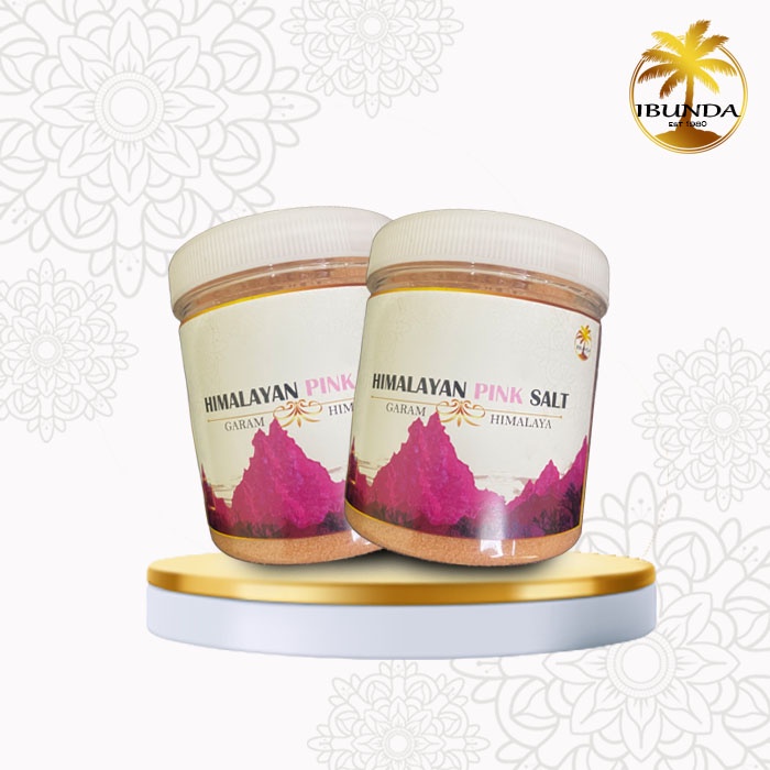 Garam Himalaya Murni Pink Lava Organik Himalayan Salt 1000Gr/500Gr/250Gr/100Gr