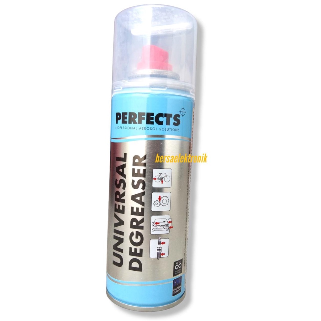 contact cleaner perfects merah - biru 200 ml