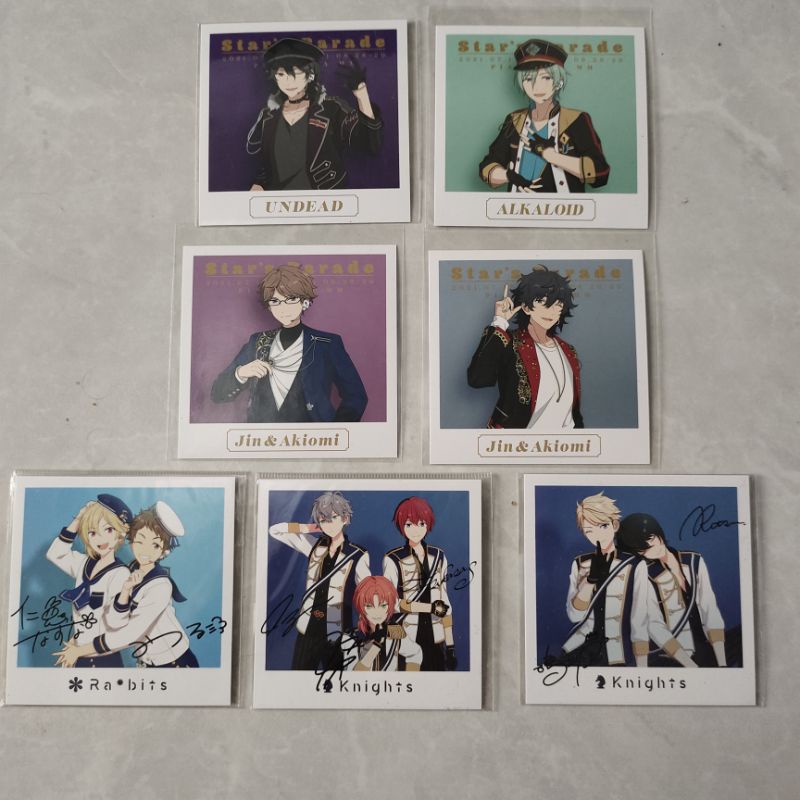 Photocard / Photo Card Ensemble Stars: Kazehaya Tatsumi Alkaloid, Sakuma Rei Undead, Ra*bits, knight