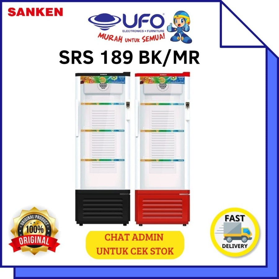 SANKEN SRS189MR/BK ShowCase 180 L