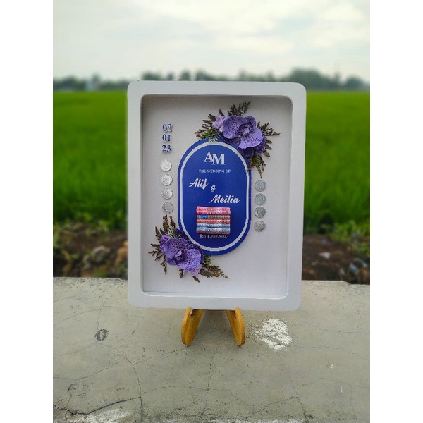 mahar pernikahan / mahar akrilik / mahar anggrek