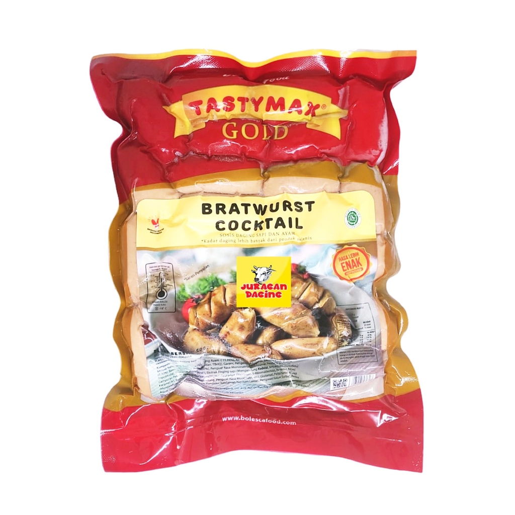 

Tastymax Gold Sosis Bratwurst Cocktail 500gr