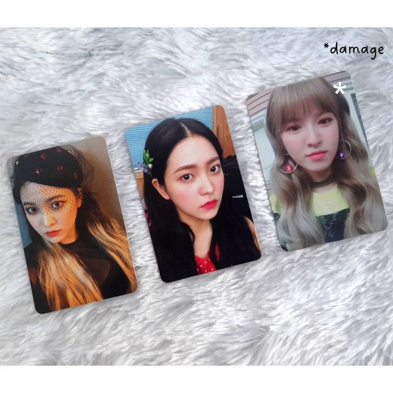 Photocard PC Yeri Wendy Red Velvet Summag RBB Perfect Velvet