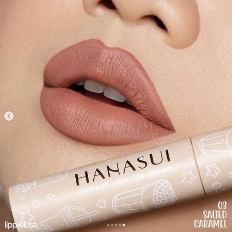 [HANASUI] LIP CREAM BOBA 03 SALTED CARAMEL