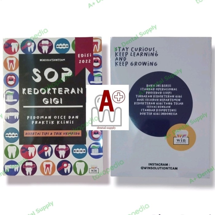 BUKU WINSOLUTIONTEAM SOP KEDOKTERAN GIGI PEDOMAN OSCE /BUKU OSCE
