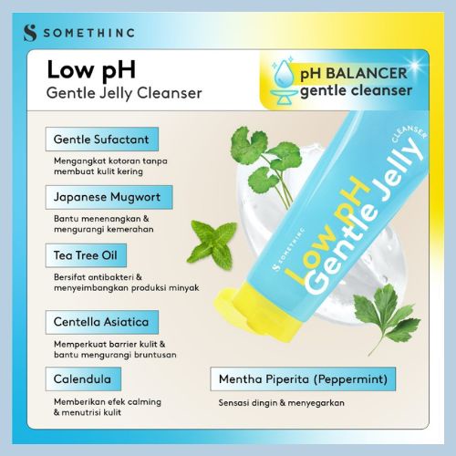 [NEW SALE!] SOMETHINC Low pH Gentle Jelly Cleanser - Sabun Cuci Muka Semua Jenis Kulit