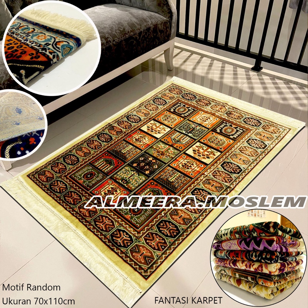 Sajadah Turki Bayar Di Tempat / Sejadah Turkey Carpet Bahan tebal Halus Fashion Muslim