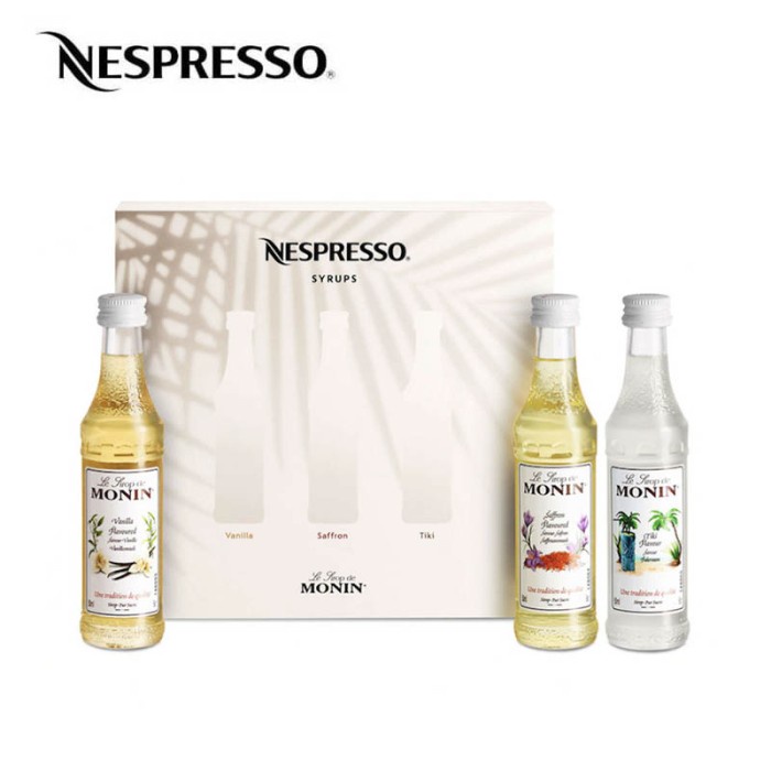 

NESPRESSO SYRUPS KIT BY MONIN - LIMITED EDITION