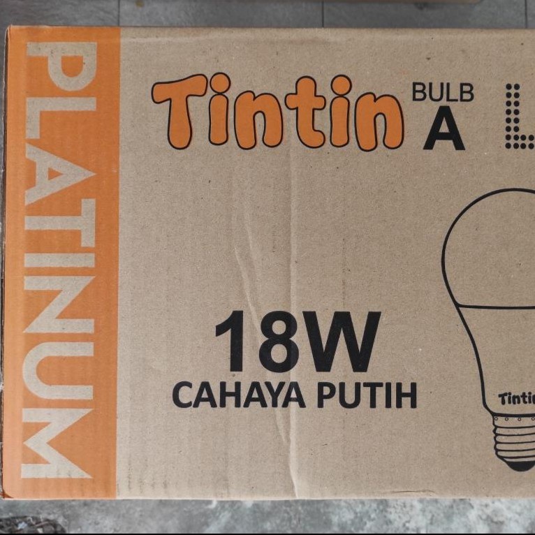 Bohlam LED TinTin Platinum 18 Watt Murah &amp; terang Lampu Hemat Energi