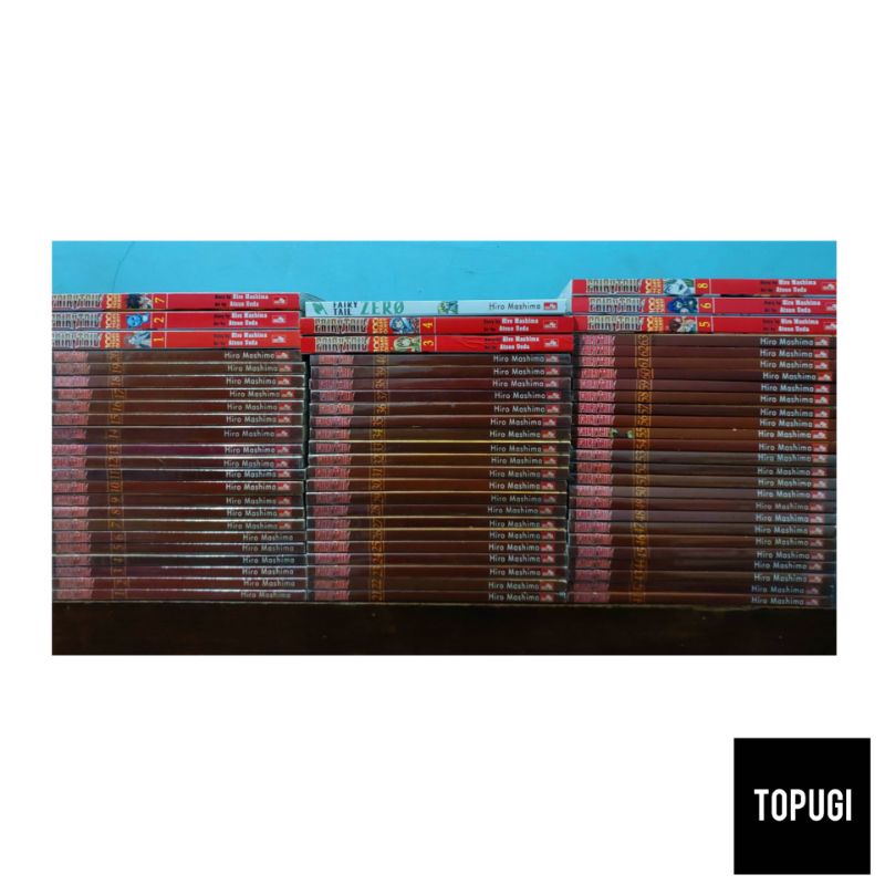 Komik Fairy Tail SET Vol. 1-63 + Zero & Fairy Tail 100 Years Quest 1-8