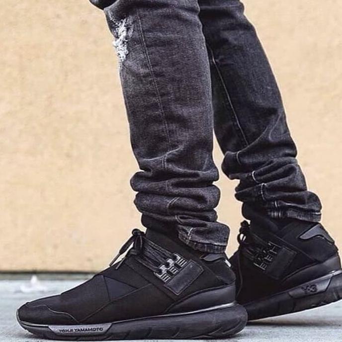 Sepatu Adidas Qasa Y3 Yohji Yamamoto High Black Premium Original