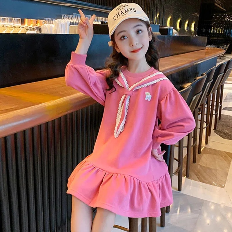 Dress Anak Perempuan Teen JIHAN Baju Gaun Remaja Perempuan Import