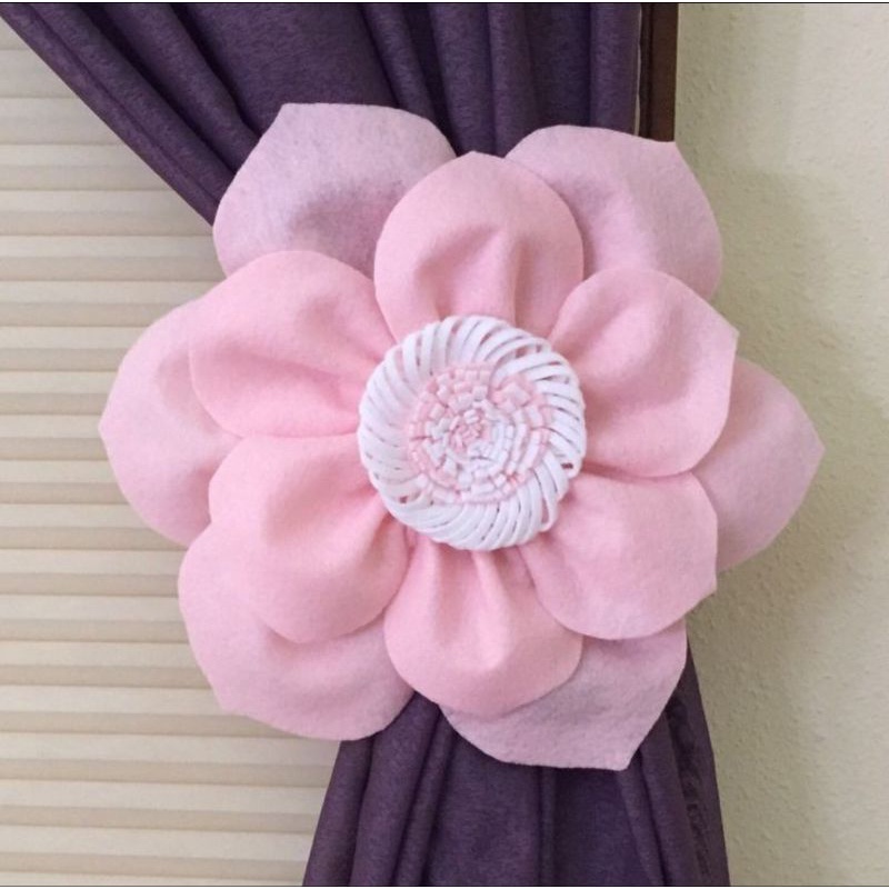 Tali Gordyn/ Tali Gorden/ Ikat Gorden/ ikat gorden flanel / Tali gordyn flanel / atali gorden bunga 