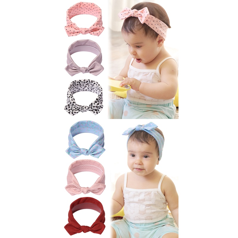 BANDANA KAIN BAYI POLOS DAN MOTIF SOFT LEMBUT BANDO BENDO ELASTIS ANAK BALITA  WARNA WARNI PRINTED COLORFUL CERAH CUTE COTTON HEADBAND HAIRBAND AKSESORIS RAMBUT BABY TODDLER GIRL RIBBON PITA BOWKNOT BOW KNOT BULAT ROUND KOREA KOREAN STYLE