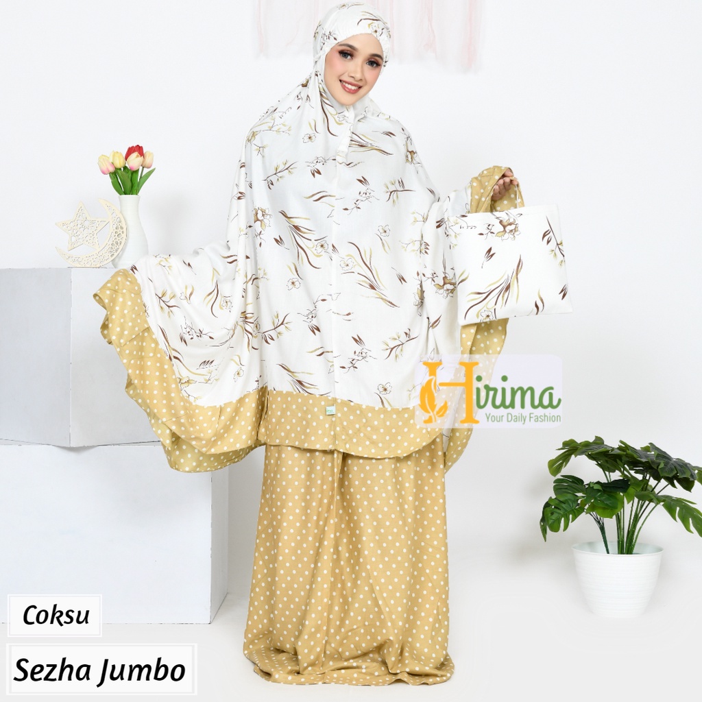 Mukena motif shabby | Mukena couple Ibu anak SD