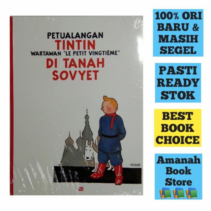 KOMIK PETUALANGAN TINTIN - DI TANAH SOVYET TERBARU