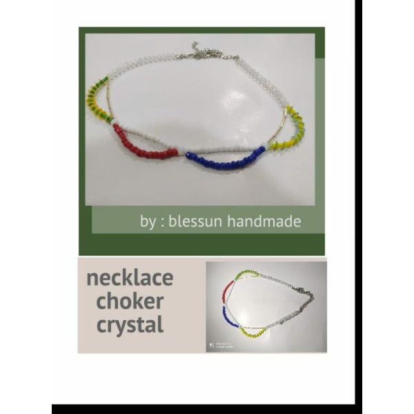 kalung hijab meliuk-liuk by blessun handmade / necklace hijab choker / kalung hijab viral