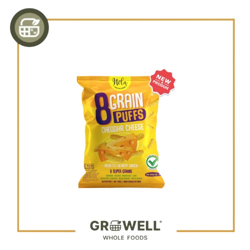 

8 GRAIN PUFFS CHEDDAR CHEESE 50GR