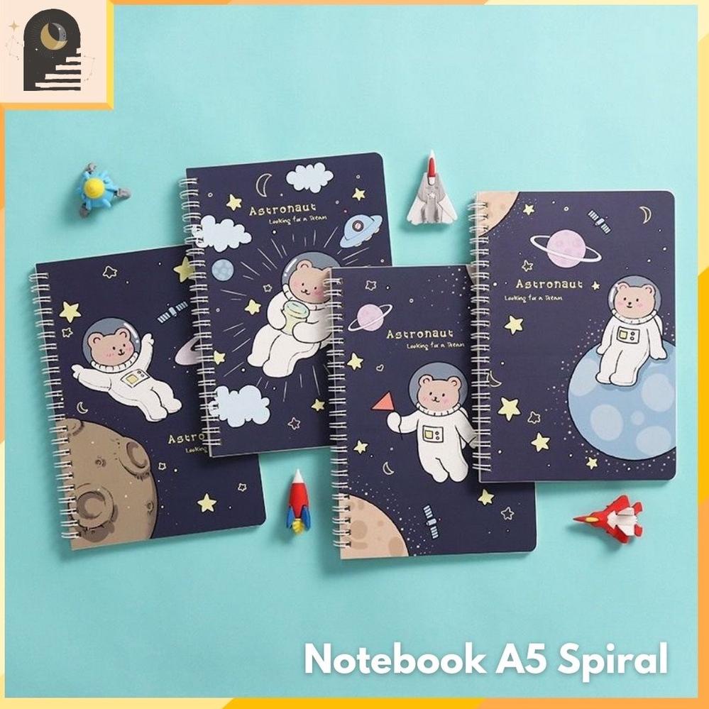 

Terbaru 2.2 Either.id - Notebook A5 Buku Tulis Spiral Motif Lucu Aesthetic Garis Buku Catatan