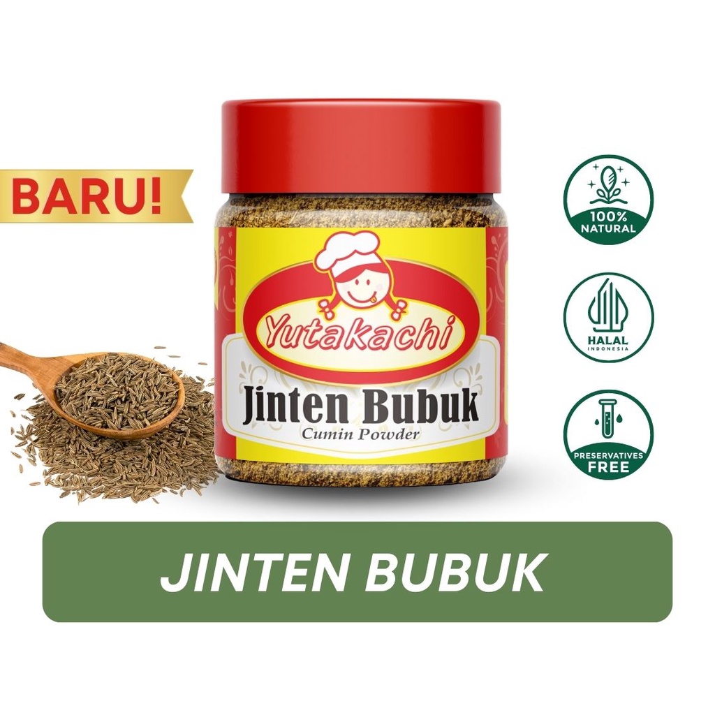 PAKET HEMAT BUMBU REMPAH YUTAKACHI (Cabe Bubuk/Paprika/Merica/Ketumbar/Jinten)