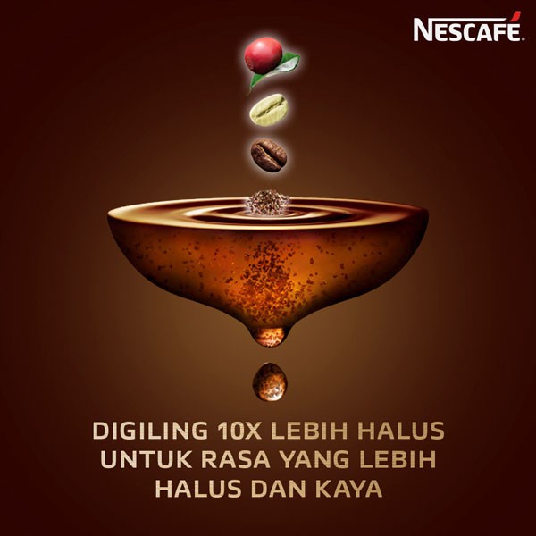 

Kopi-Bubuk- Nescafe Gold Kopi Instan Kopi Hitam 100G Jar -Bubuk-Kopi