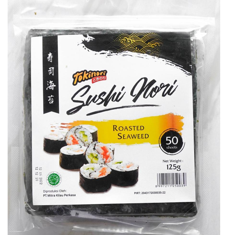 

Laris - TOKINORI Sushi Nori Roasted Seaweed (50sheet) Rumput Laut Gimbab ☂